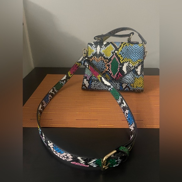 Colorful Snake print purse - Picture 2 of 2
